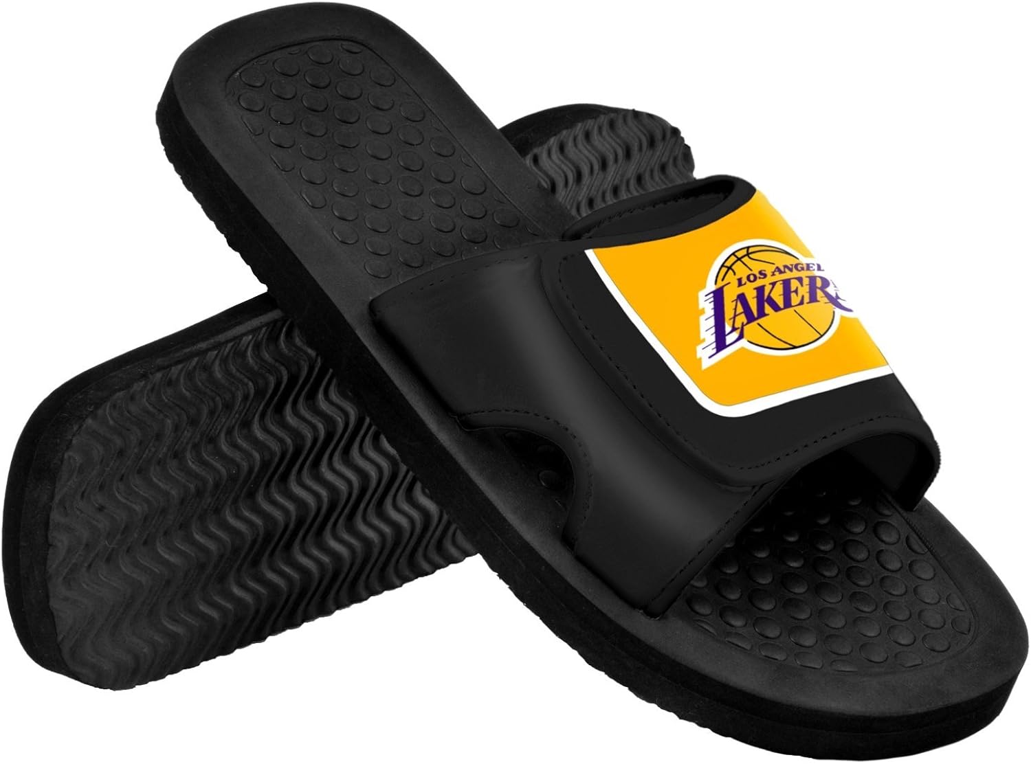lakers flip flops