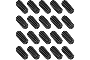 YINETTECH 48Pcs #4-40 x1/4 Guitar Saddle Bridge Height Screws Steel Compatible with Fender Stratocaster Compatible with Telec