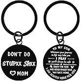 DeliaVo 16th/18th/21st Year Old Boys Birthday Gifts for Son Grandson, Teen Boys Birthday Decorations Keychain Gifts