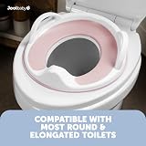 Jool Baby Potty Training Seat with Handles Fits Round & Oval Toilets Pink view 5