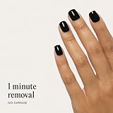 MYLEE Witching Hour Gel Nail Wraps 20 Pre-Cured Stickers Black view 5