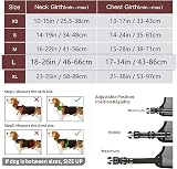 HEELE Dog Harness Reflective No-Pull Adjustable Padded Grey L view 5