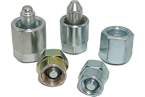 LNKVORX Diesel Common Rail Fuel Injectors - 12|14|16|18|20MM Block-off Fuel Rail Caps Set Fits for Cummins 2003-2022|Duramax 2001-2022|Ford 2008-2022 Engine Fuel Pressure Diagnostics - Replace#10810