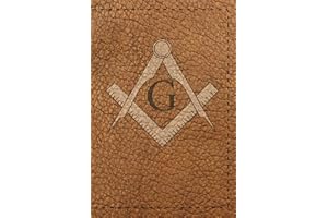 Freemasonry Journal – 6x9 Inch lined paperback with Master Mason Symbol: 110 - Lined pages to record your Masonic Journey, go