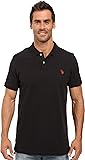 U.S. Polo Assn. Men's Classic Polo Shirt, Black, M