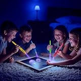 iZoeL 14 Invisible Ink UV Pens Set 7 Colours Secret Messages Kids Gift view 3
