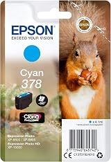 Epson 378 Cyan Squirrel Claria Photo HD Ink Cartridge Standard Capacity