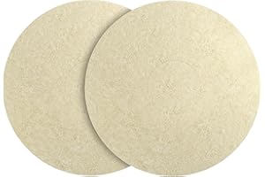 DKAIKAI 12" Polish Orbiter Pad 437.051 (2-Pack, White) fit for Oreck 550MC Orbiter Floor Machine .Fit Tile, Concrete, Vinyl Floors – Polishing