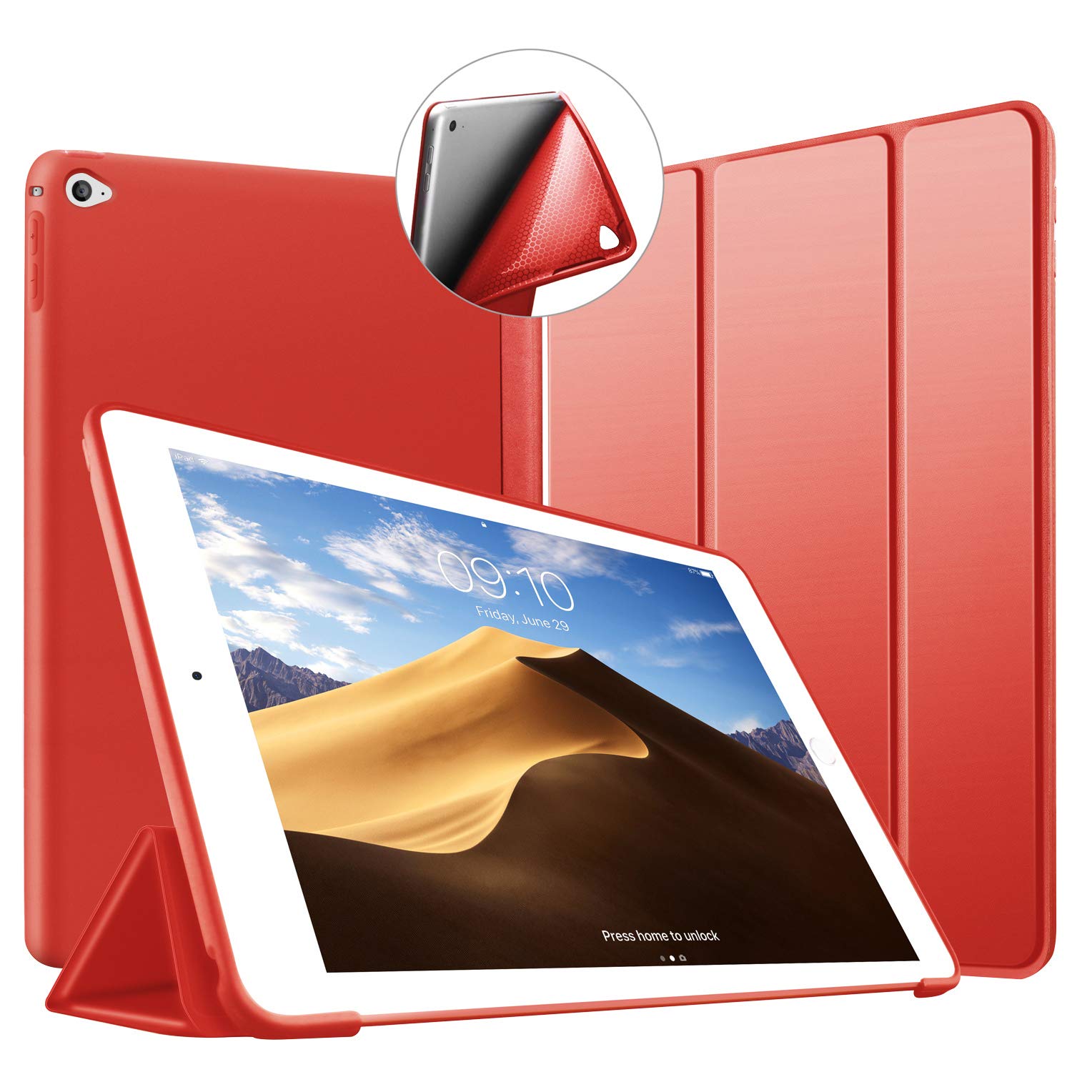 iPad air 2 Case, VAGHVEO Ultraslim Lightweight Stand Amazon.co.uk
