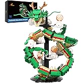 JMBricklayer Dragon Building Sets for Adults with Lights 70134, Cool Animals Dragon Display Model, Animal Collection Dinosaur