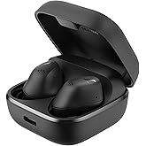 Sennheiser ACCENTUM True Wireless Earbuds - Crystal-Clear Sound with Hybrid ANC, Ergonomic Design, 28-Hour Battery Life, Touch Interface, Black