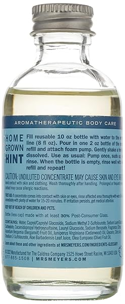 MRS MEYER’S FOAMING HAND SOAP STARTER KIT, 1 EA