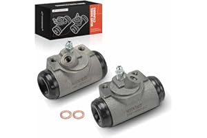 A-Premium Front Drum Brake Wheel Cylinder Compatible with Select Ford, Jeep, Mercury, Hudson, Nash and American Motors Models - F-100, F-250, P-350, CJ5, CJ6, Custom, Wasp, Statesman, Rebel, 2-PC Set