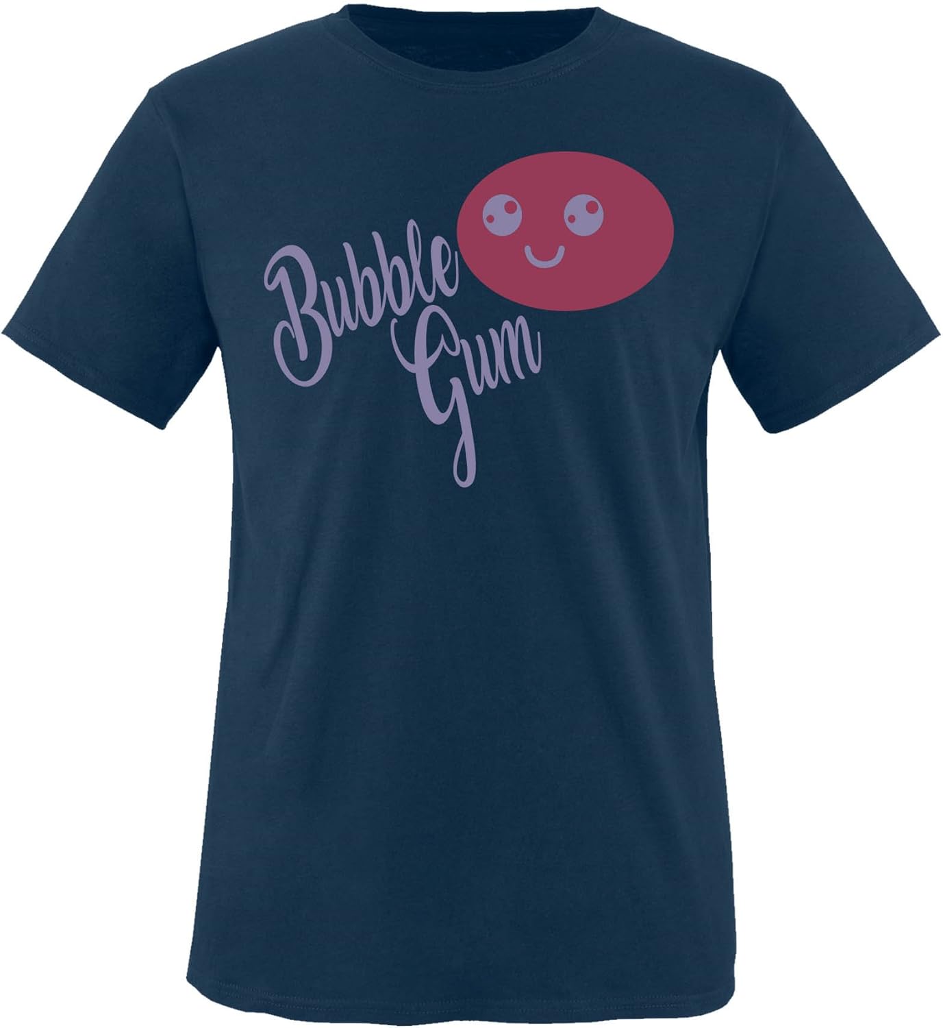 Comedy Shirts Comedy Shirts Bubble Gum Gesicht Mädchen TShirt