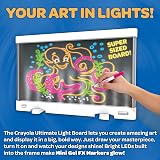 Crayola Ultimate Light Board Drawing Tablet 6 Markers Ages 6 7 8 9 Gift view 6