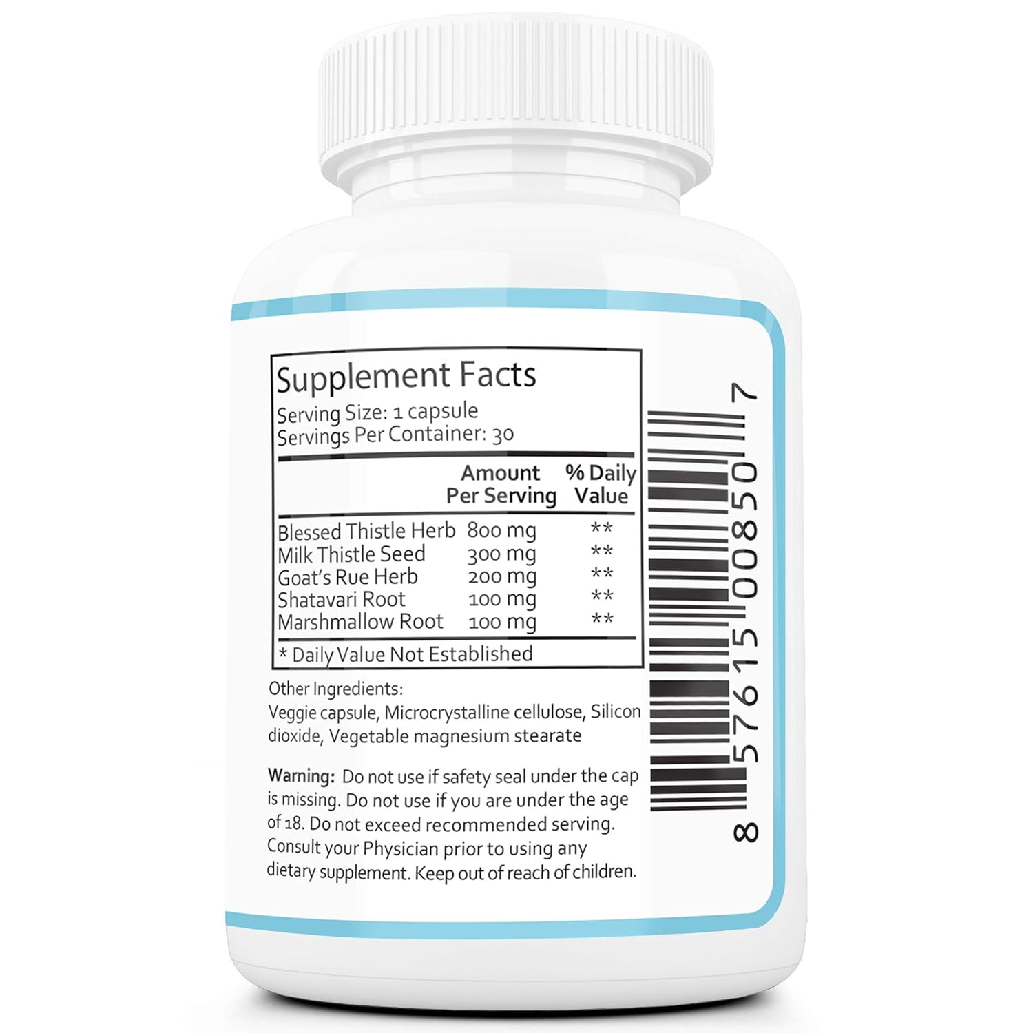 Lactation Supplement for Breastfeeding Support Fenugreek Free with