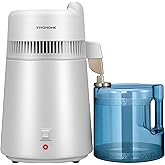 VIVOHOME Water Distiller Countertop 1.6 Gallon/6L 900W Distilled Water Machine with Smart Switch Purifier Filter for Home Off
