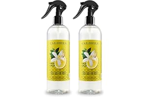 Caldrea Linen and Room Spray Air Freshener, Made with Essential Oils, Plant-Derived and Other Thoughtfully Chosen Ingredients, Sea Salt Neroli, 16 oz, 2 Pack