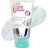 Sea Star Sparkle | Mermaid | Biodegradable Glitter Sunscreen SPF 50 for Kids | Watermelon Lemonade | Broad Spectrum UVA/UVB | Water Resistant | Beach &amp; Pool FUN SPF | Made in USA | Sunshine &amp; Glitter