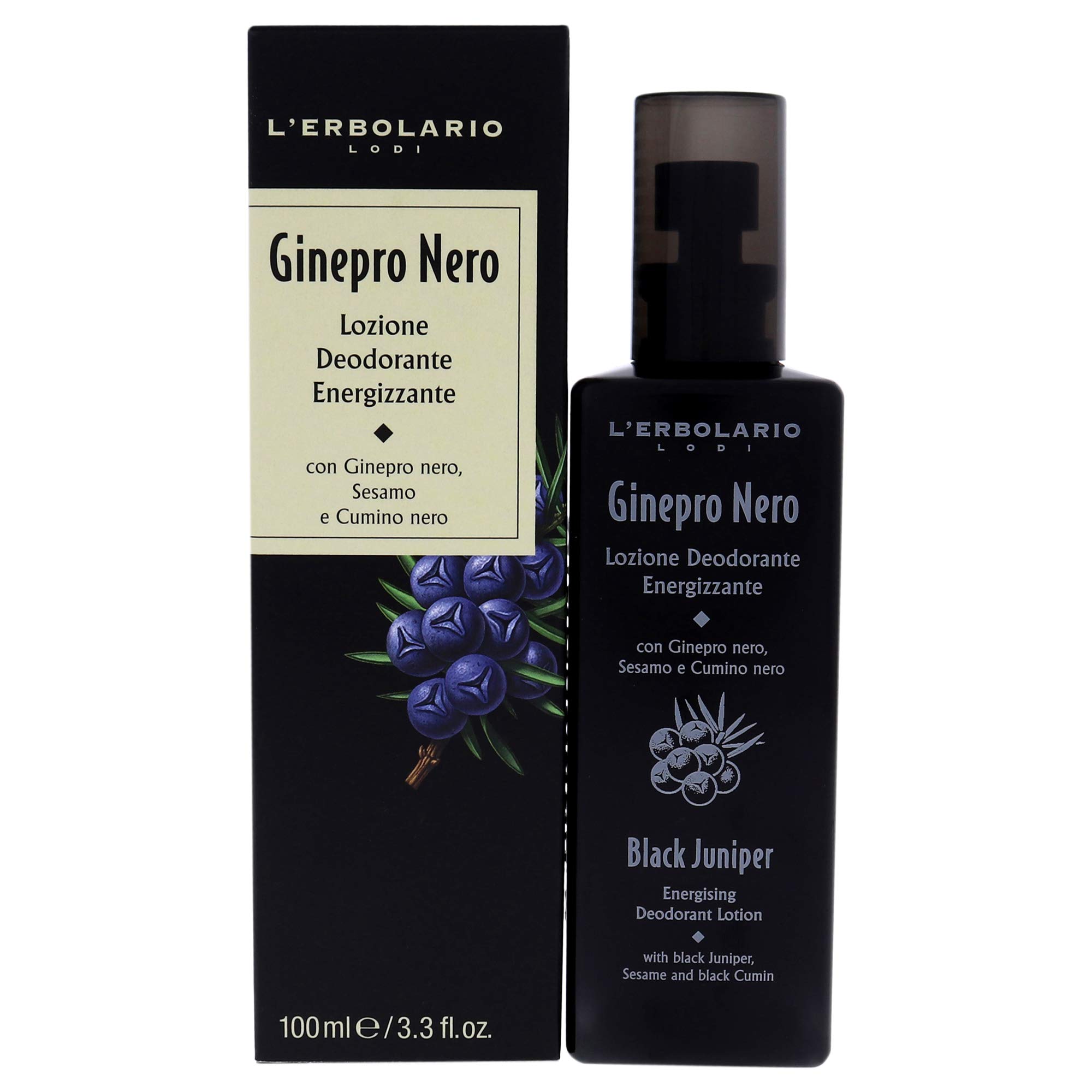 L'Erbolario Black Juniper Deodorant Spray