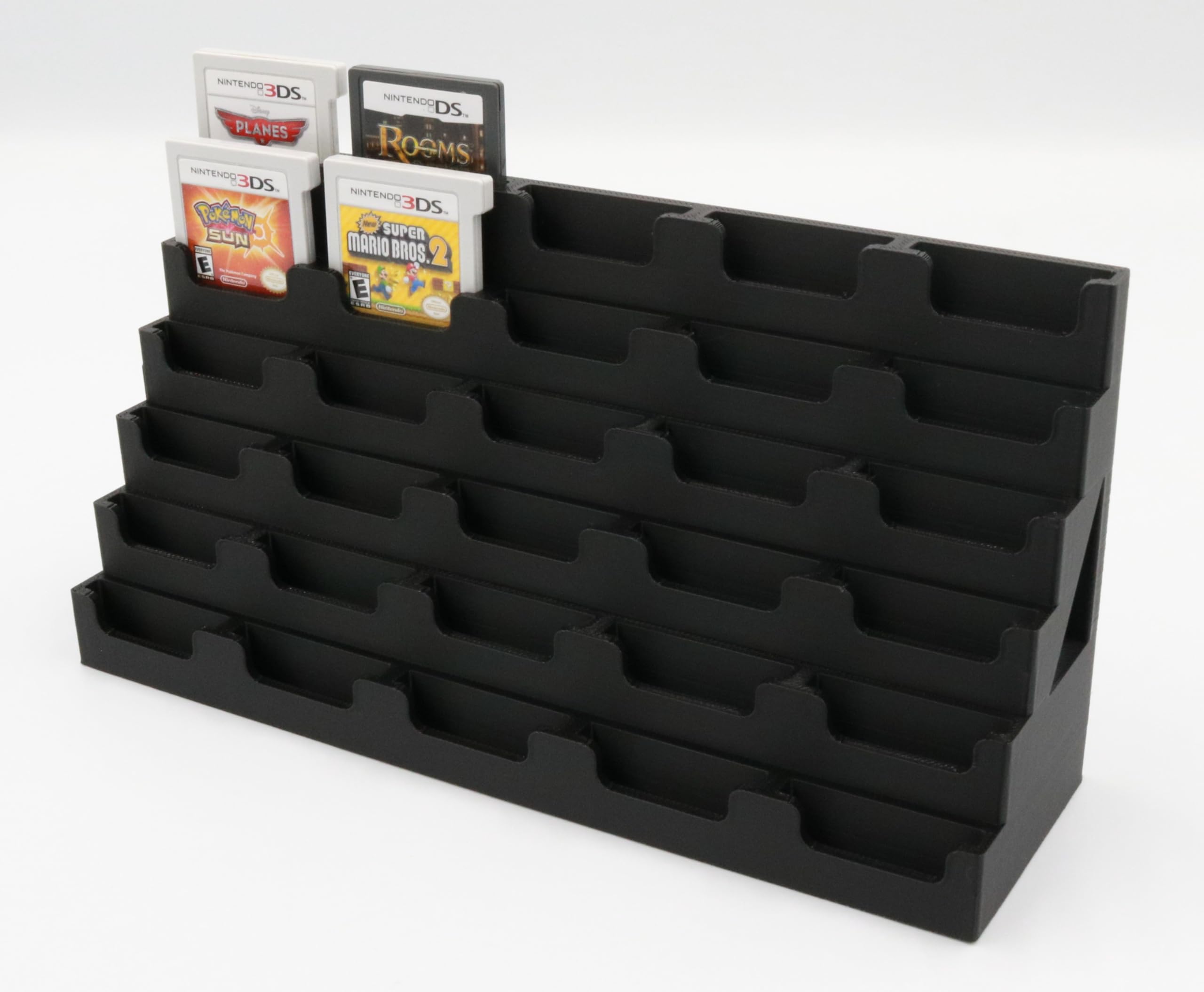 Display Tower, Rack for DS and 3DS Games - Holds 30 Games