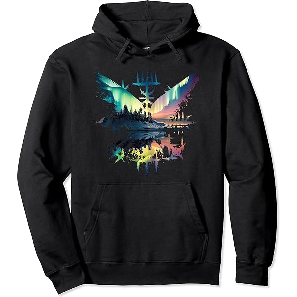 Amazon.com: Aurora Borealis - Northern Lights - Aurora Pullover