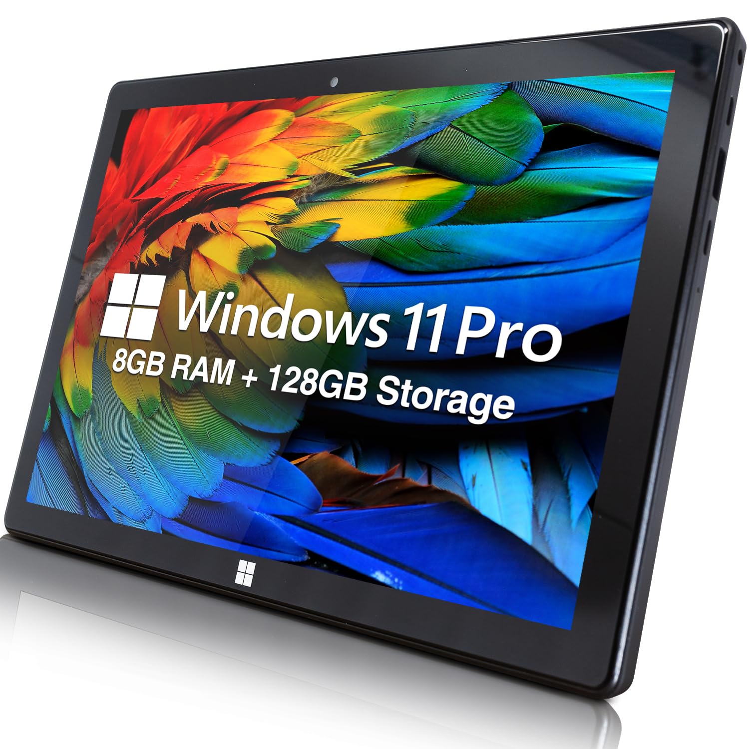 Fusion5 10 Windows 11 Professional FWIN232 Plus N2 Tablet PC Windows ultradelgada - 8 GB de RAM, 128 GB de almacenamiento, USB 3.0, Micro HDMI, pantalla IPS HD, cámaras de 5 MP y 2 MP, Bluetooth
