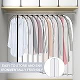 Eophmi Dress Bags Long 2 Pack Full Length Garment Covers Zipper Dustproof view 6