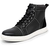 Arkbird Casual Sneaker Shoes, Lace-up Leather Chukka Boots for Men