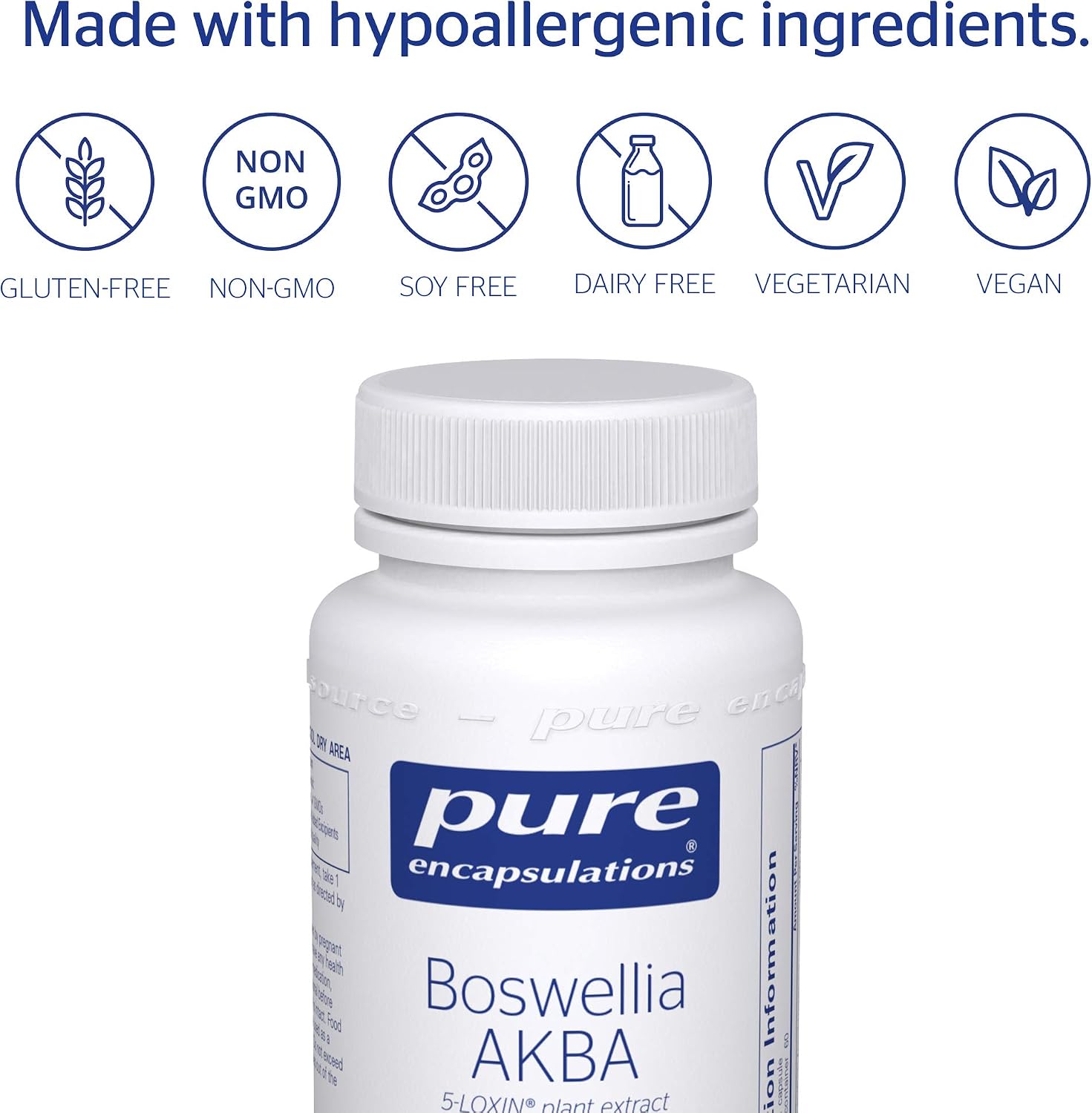 Pure Encapsulations Boswellia AKBA - 5-Loxin - Supports Joint Health and Reduces Inflammation - 60 Capsules - Image 5