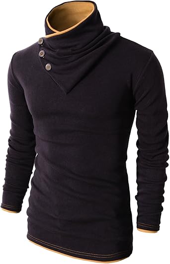 h2h mens casual slim fit