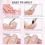 Makartt Cuticle Cutter with Pusher and Nipper 3 Pcs Set Stainless Steel view 7