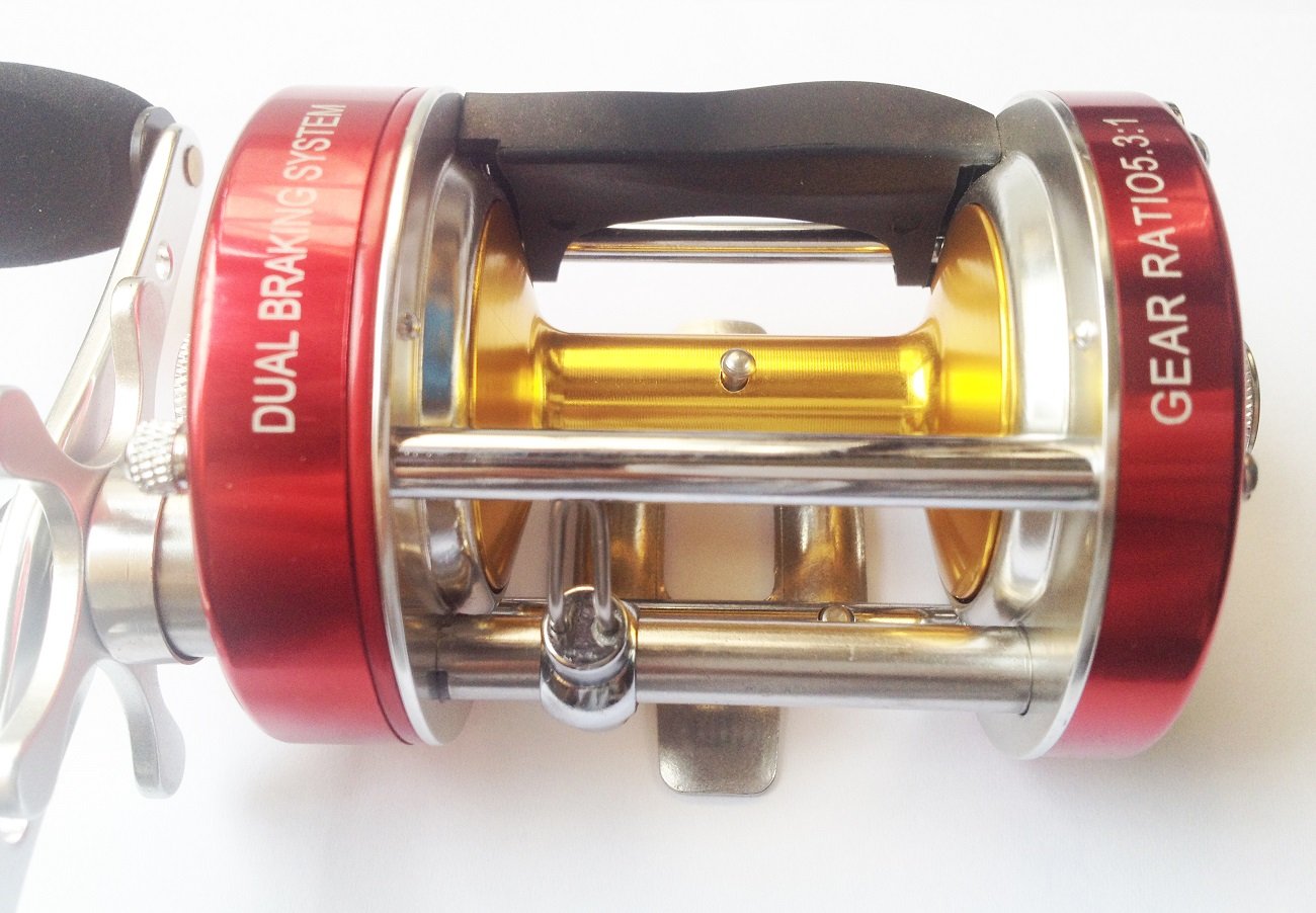 激安 Mingyang Mc600 Baitcastingリール釣りタックル6 Right Snakehead釣りリールレッド色 Handed ギア比5 3 1 B00xhl6vaw