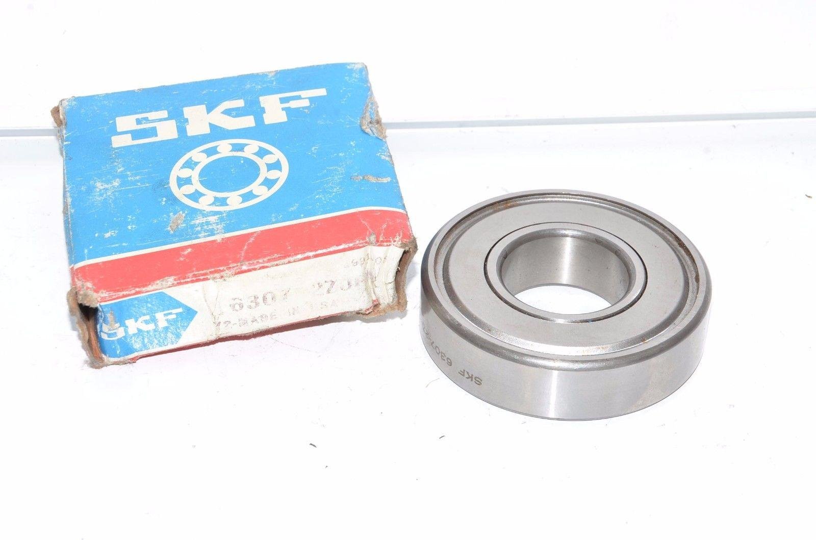 SKF Radial Deep Groove Ball Bearing, 35 ID, Bearing steel