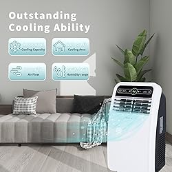 Shinco 8,000 BTU Portable Air Conditioner, Portable
