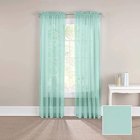 Amazon Com Curtains 16005118x084ivy Victoria Voile 118 Inch By