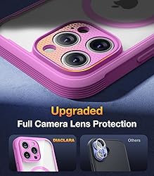 Diaclara Magnetic Designed for iPhone 16 Pro Max