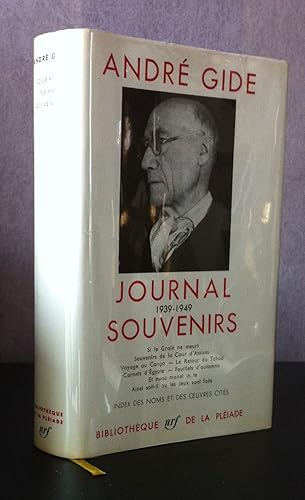 Download André Gide Journal 1939-1949 - souvenirs. PDF