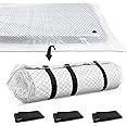Storage Master Vacuum Storage Bag for Twin Size Mattress - Ideal for Memory Foam and Latex Up to 14 Inches - Designed for Easy Moving, Shipping and Storing with Straps (TWIN/TWIN XL), clear