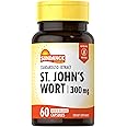 Sundance St. John's Wort Capsules | 300mg | 60 Count | Non-GMO and Gluten Free Standardized Extract