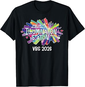 Illumination Station VBS 2026 Bible Jesus Christian Lights T-Shirt