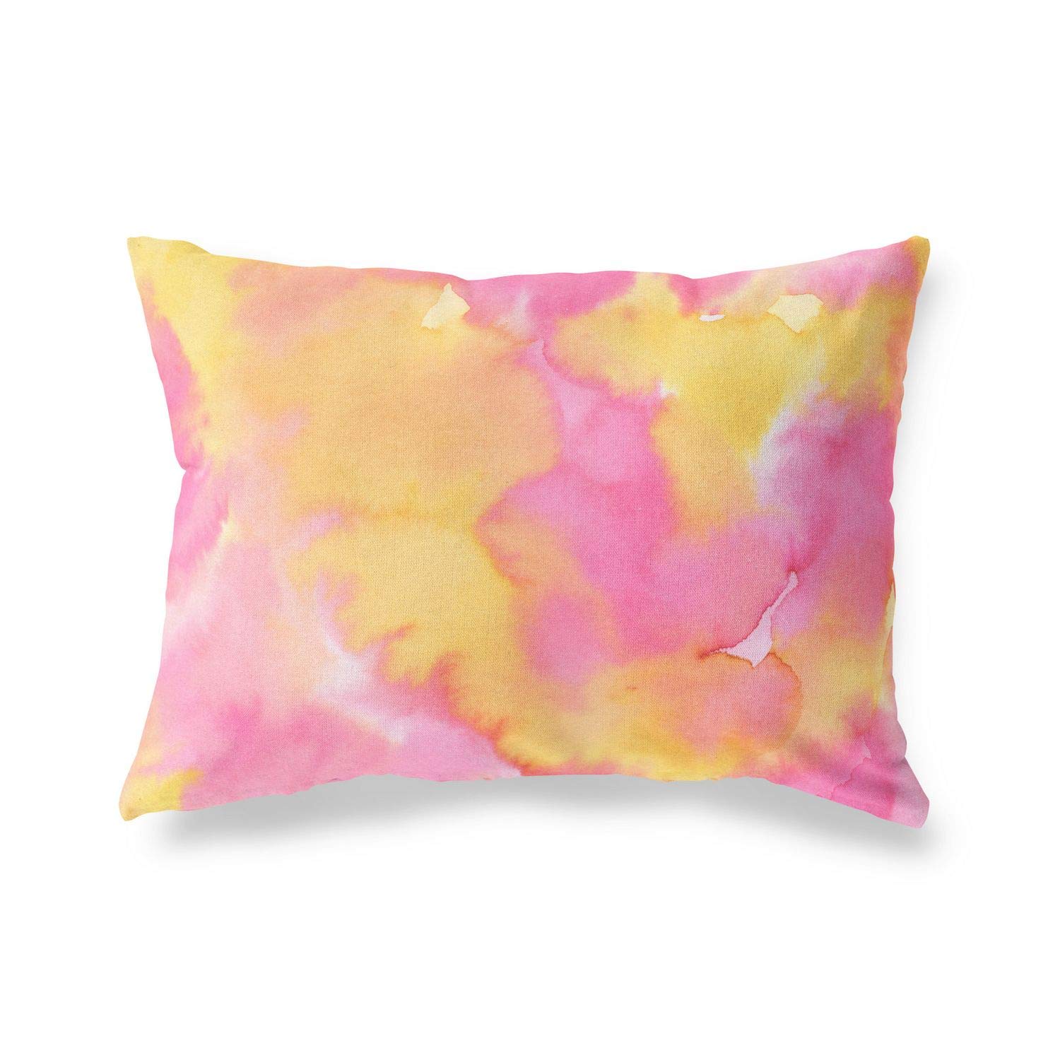 Bonamaison Decorative Cushion Cover Watercolor Theme, Throw Pillow Covers, Home Decorative Pillowcases for Livingroom, Sofa, Bedroom, Size:35x50 Cm - Designed and Manufactured in Turkey