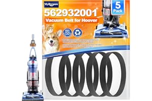 MyKEEPOW 562932001 Vacuum Belt for Hoover Windtunnel Vacuum Cleaner, Part #562932001/38528-033/Ah20080, 5Pack