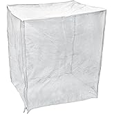 New Star Foodservice 36534 Commercial-Grade Sheet Pan/Bun Pan Rack Cover, Plastic, 10-Tier, 28" L x 23" W x 33" H, Clear