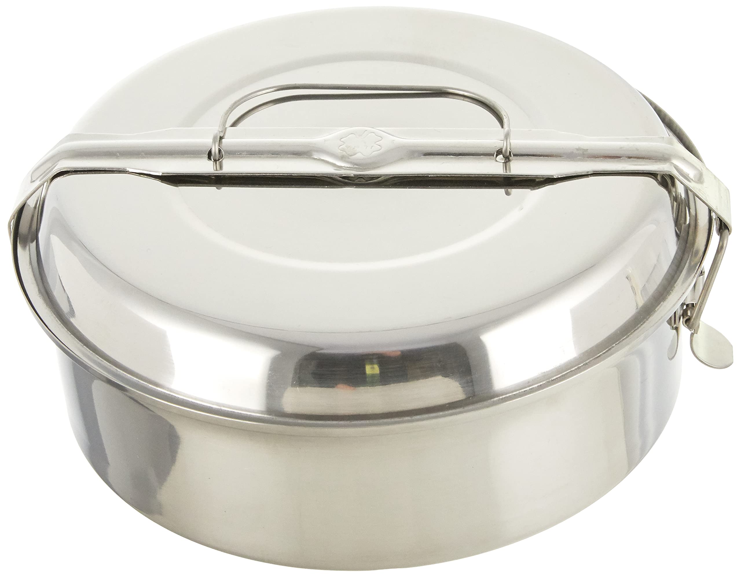 Ilsa 5041 – Lunch Box Stainless Steel, Silver 18 cm metallic silver