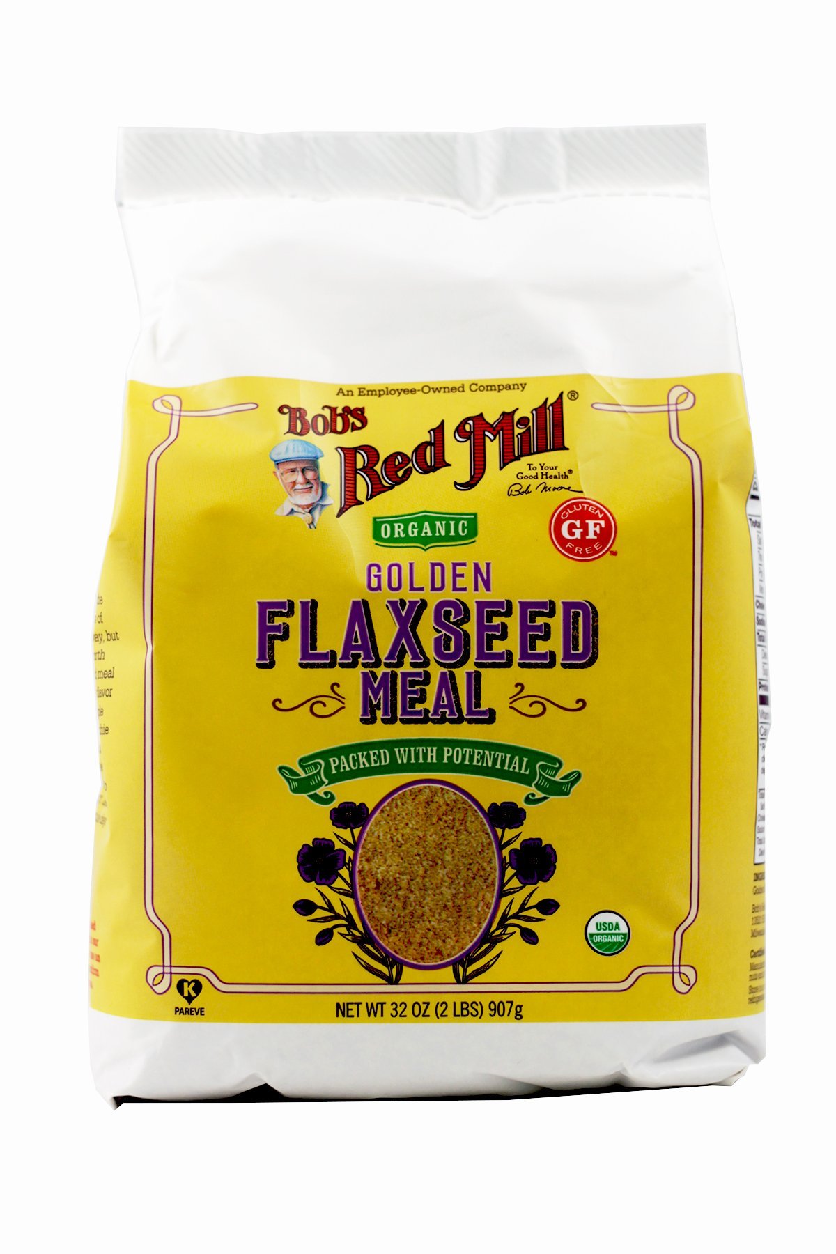 Bob's Red Mill Organic Golden Flaxseed Meal, 32 Ounce