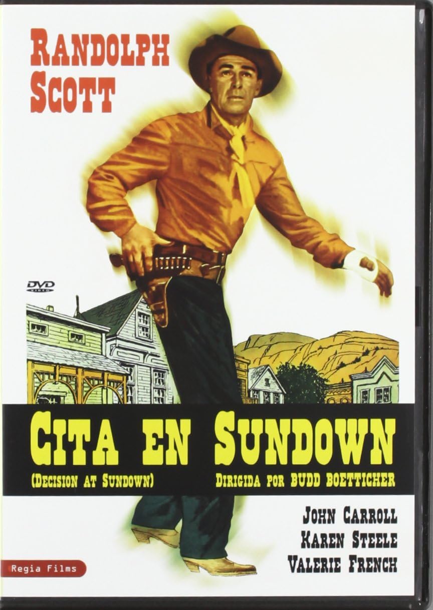 Decision at Sundown 1957 Region Free PAL, plays in English without subtitles Amazon.co.uk