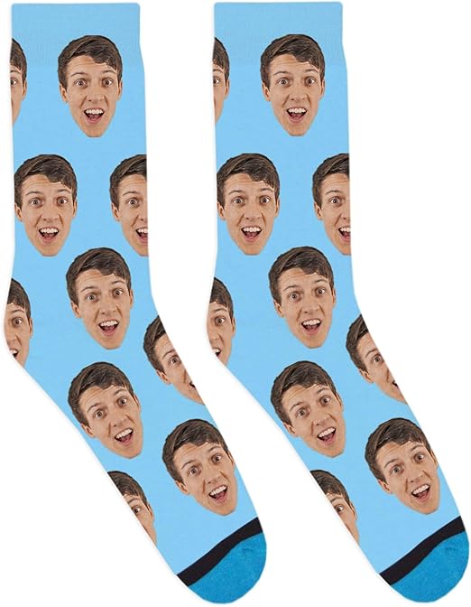 Divvyup Socks Custom Face Socks At Amazon Men S Clothing Store