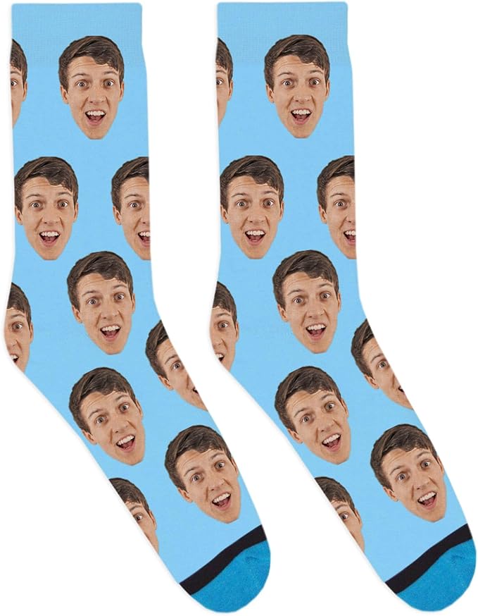Divvyup Socks Custom Face Socks At Amazon Men S Clothing Store