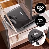 Duronic WM60 Waffle Maker 1200W Non Stick Plates 4 Waffles Croffles Belgian view 7